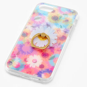 Daisy Ring Holder Protective Phone Case - Fits iPhone 6/7/8/SE,
