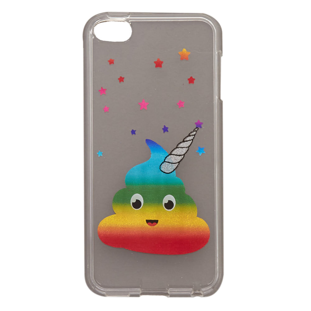 Rainbow Uni-Poo Phone Case,