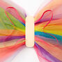 Glittery Rainbow Tulle Wings,