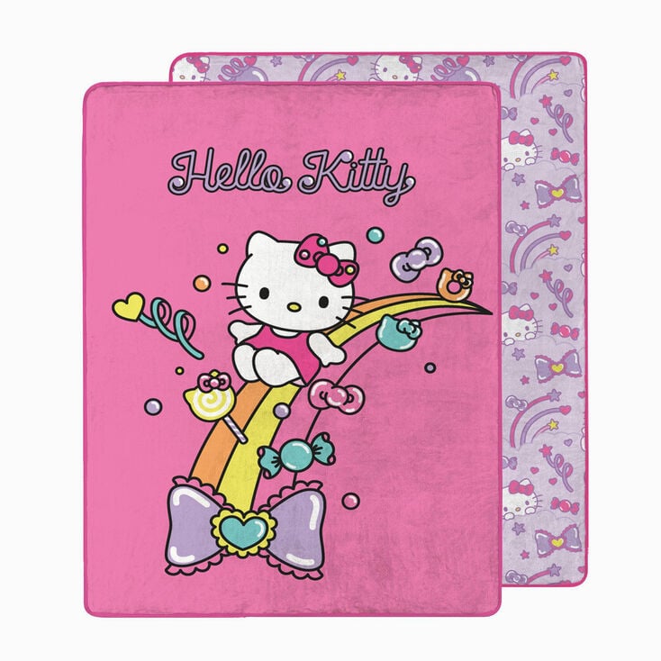 Hello Kitty&reg; Hello Dreams Reversible Silk touch Throw Blanket,