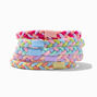 Pastel Braided Hair Ties - 5 Pack,