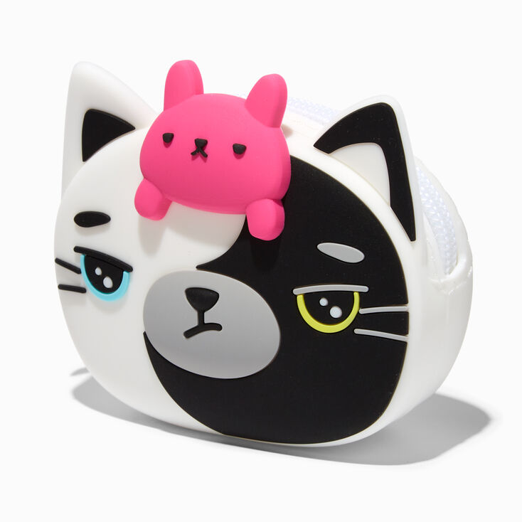 Moody Cat Jelly Coin Purse,