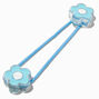 Claire&#39;s Club Pastel Flower Charm Hair Ties - 6 Pack,