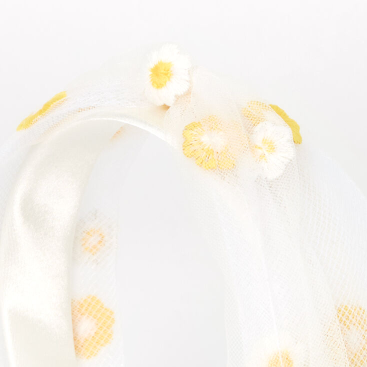 Daisy Chiffon Knotted Headband,