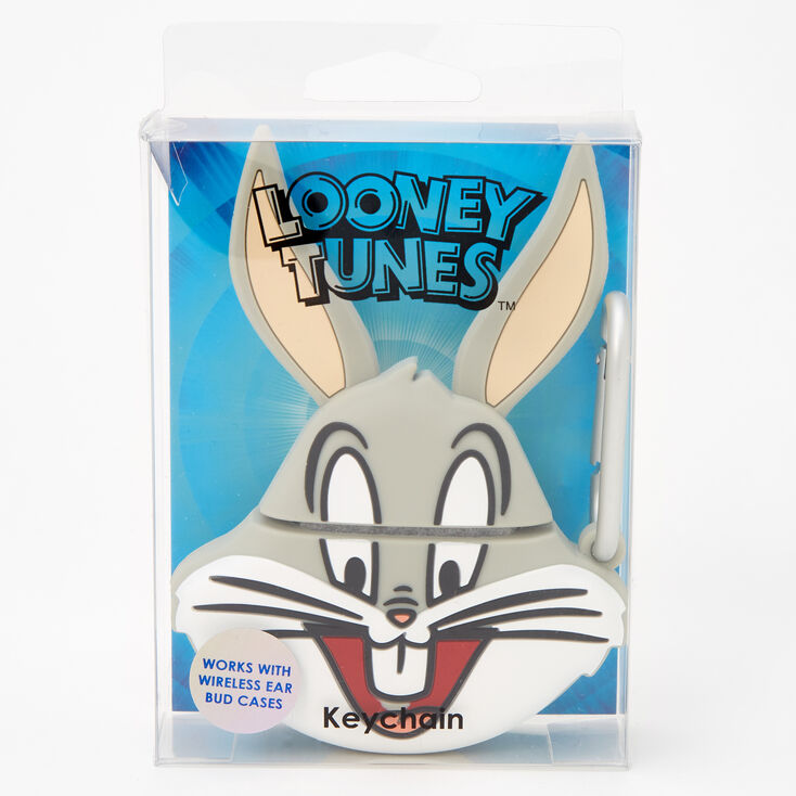 looney tunes bugs bunny silicone earbud case cover compatible with apple airpods