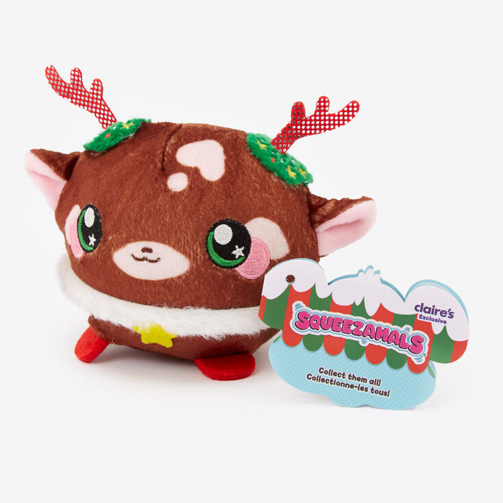 Squeezamals&trade; Reindeer Soft Toy,