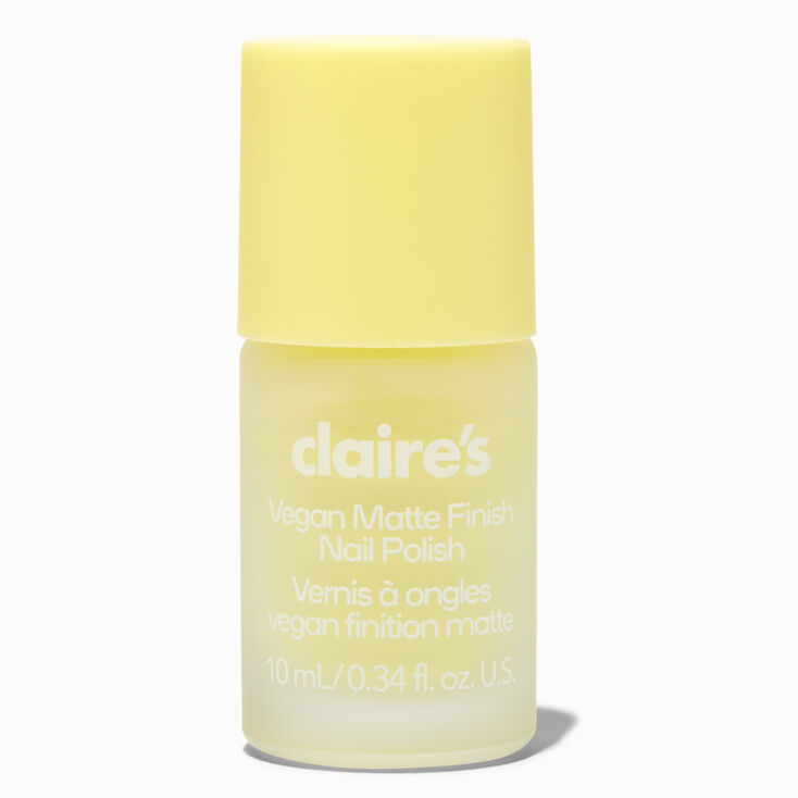 Matte Effect Vegan Nail Polish - Bright Idea,