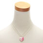 Best Friends Heart Pendant Necklaces - Pink, 3 Pack,