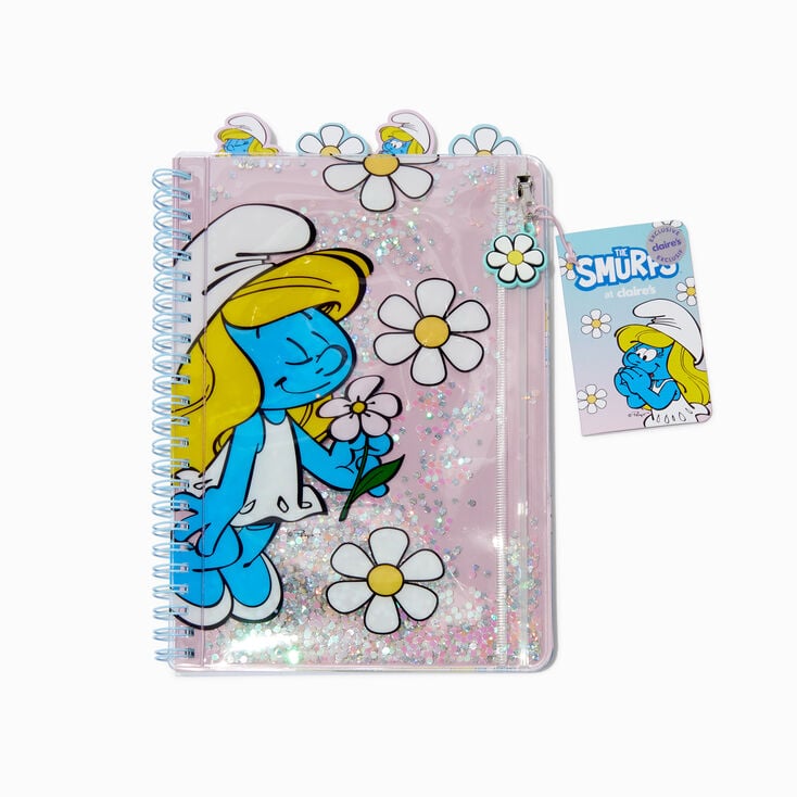 The Smurfs&trade; Claire&#39;s Exclusive Shaker Spiral Notebook,