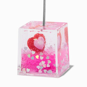 Heart Water-Filled Photo Clip,
