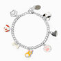 Silver Doggy Charm Bracelet,