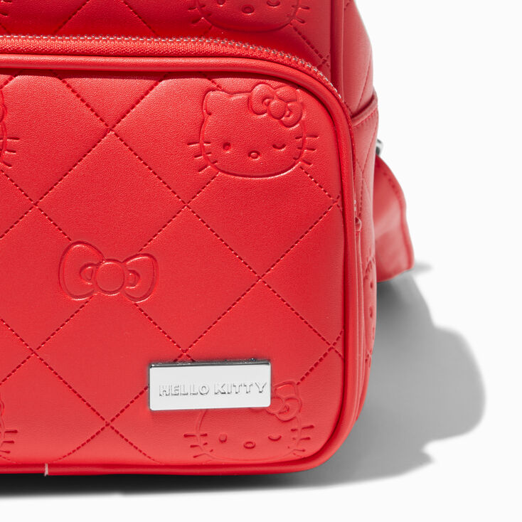 Hello Kitty&reg; 50th Anniversary Claire&#39;s Exclusive Quilted Backpack,