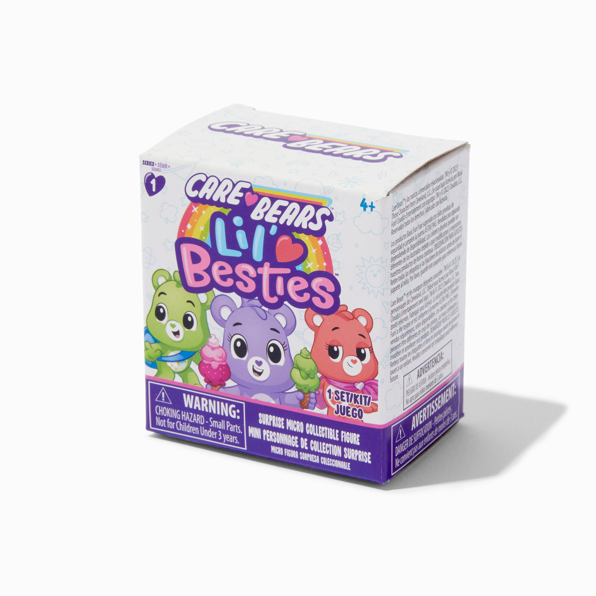 View Claires Care Bears Lil Besties Surprise Micro Collectible Figure Blind Bag Styles Vary information