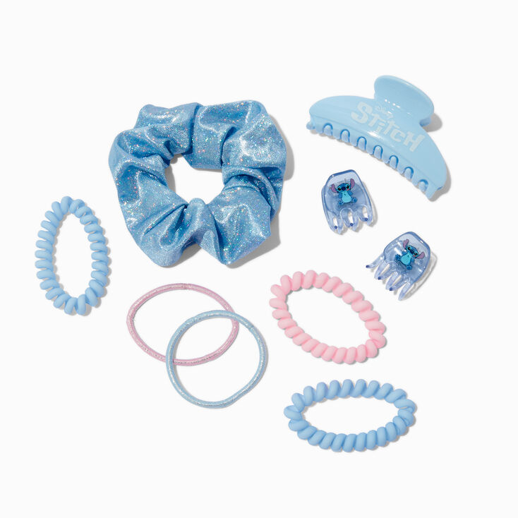 Disney Stitch Claire&#39;s Exclusive Multi Hair Set - 9 Pack,