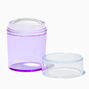 Stamper pour ongles French manucure violet,