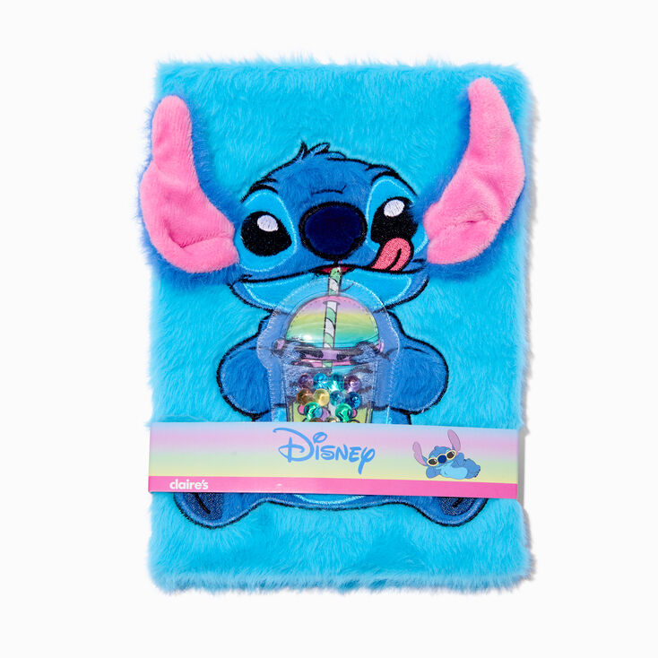 Disney Stitch Claire&#39;s Exclusive Summer Boba Tea Notebook,