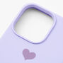 Coque de portable c&oelig;ur lavande - Compatible avec iPhone&reg;&nbsp;13 Pro,