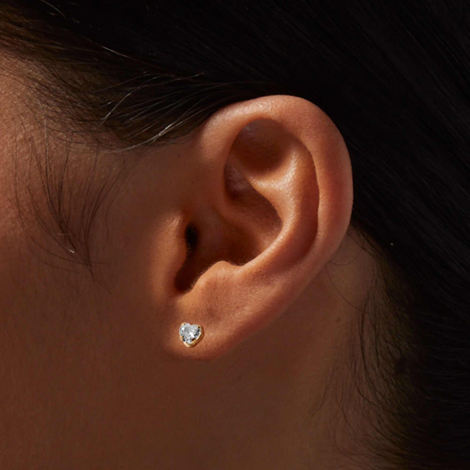 Claire's clear earrings sale