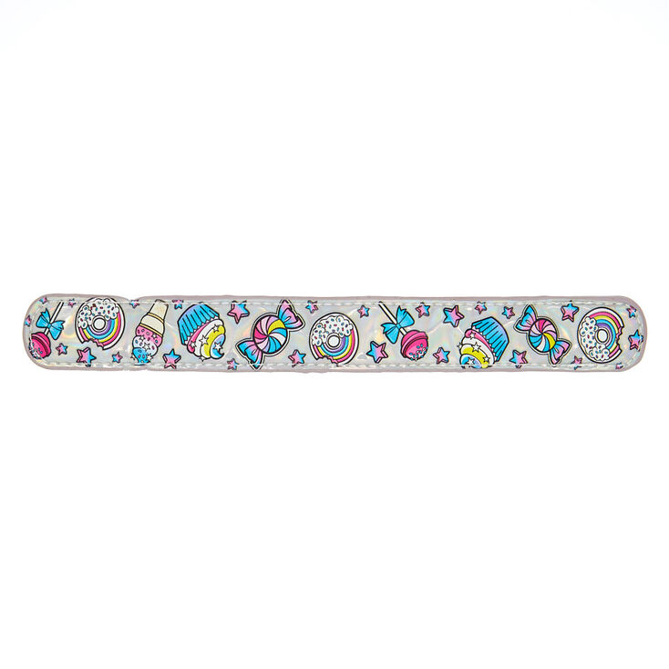 Holographic Dessert Slap Bracelet,