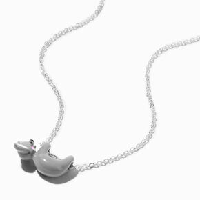 Swinging Koala Silver Pendant Necklace,