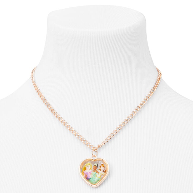 &copy;Disney Princess Gold Shaker Necklace,