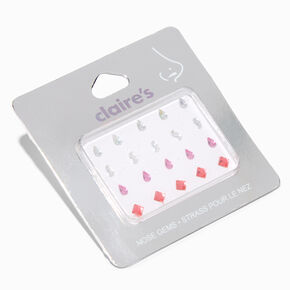 Pink Diamond Nose Gems - 20 Pack,