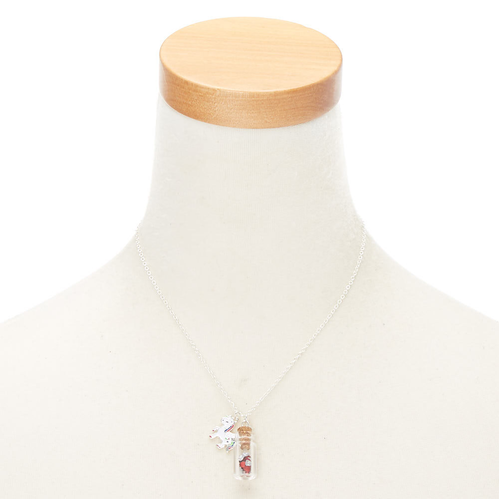 Unicorn Confetti Bottle Pendant Necklace,