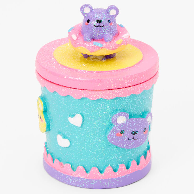 Glitter Bear Trinket Keepsake Box,