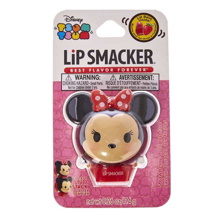 Tsum Tsum Minnie Mouse Stackable Lip Smacker Lip Balm Claire S Us