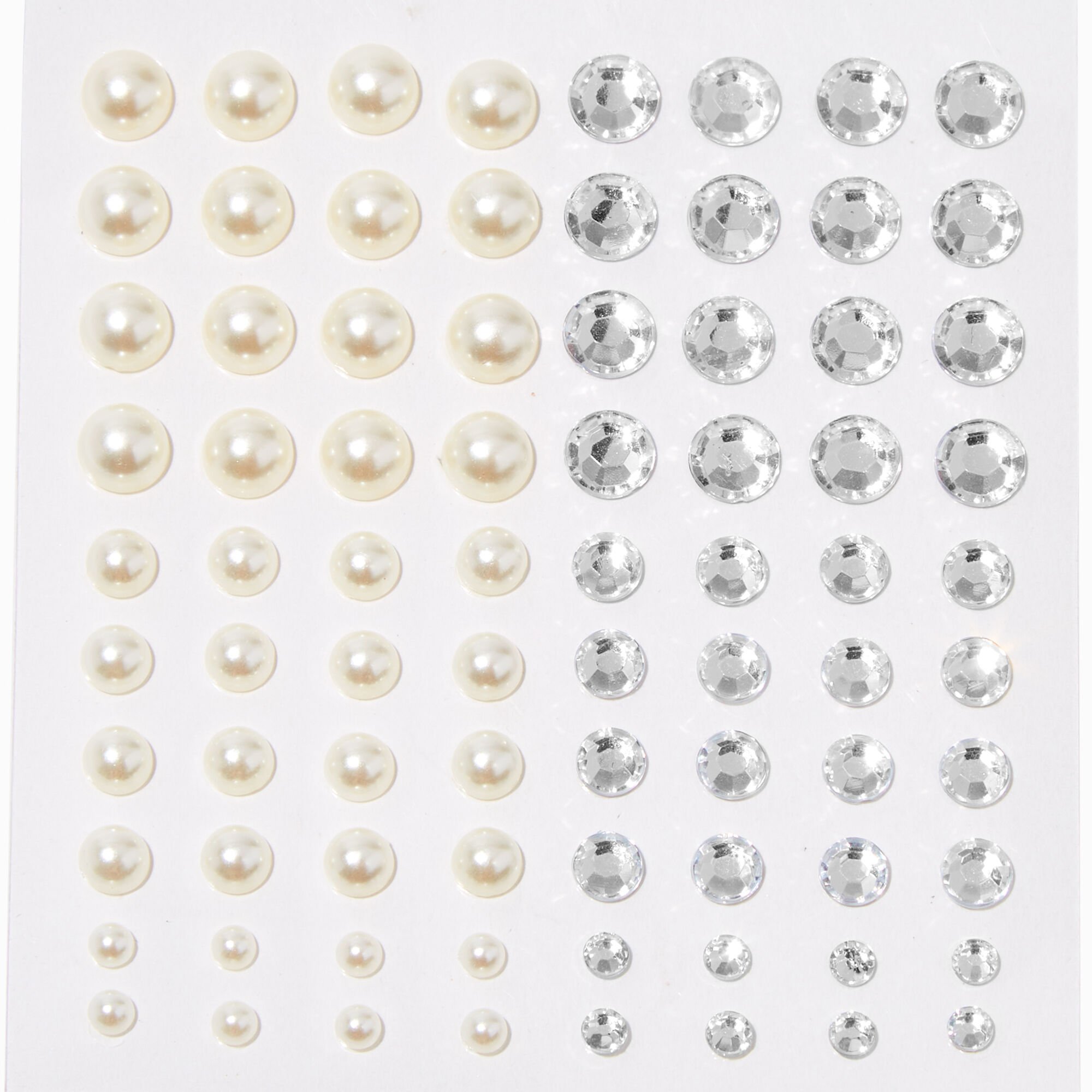 Bijoux pour cheveux perles d’imitation et strass - Lot de 80,