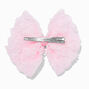 Claire&#39;s Club Pink Rose Hair Bow Clip,