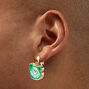Shaker Frog Clip-On Drop Earrings,