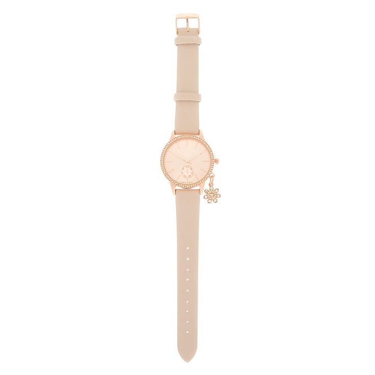 Rose Gold Charm Classic Watch,