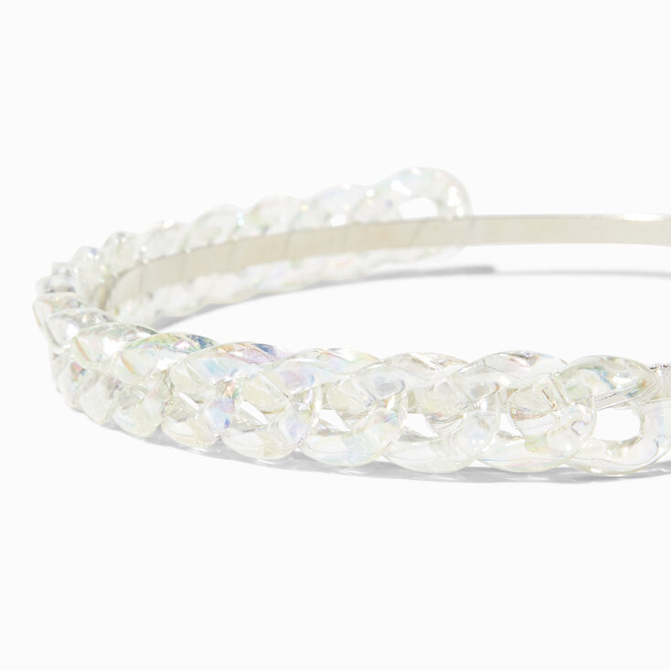 Holographic Chain Metal Headband,