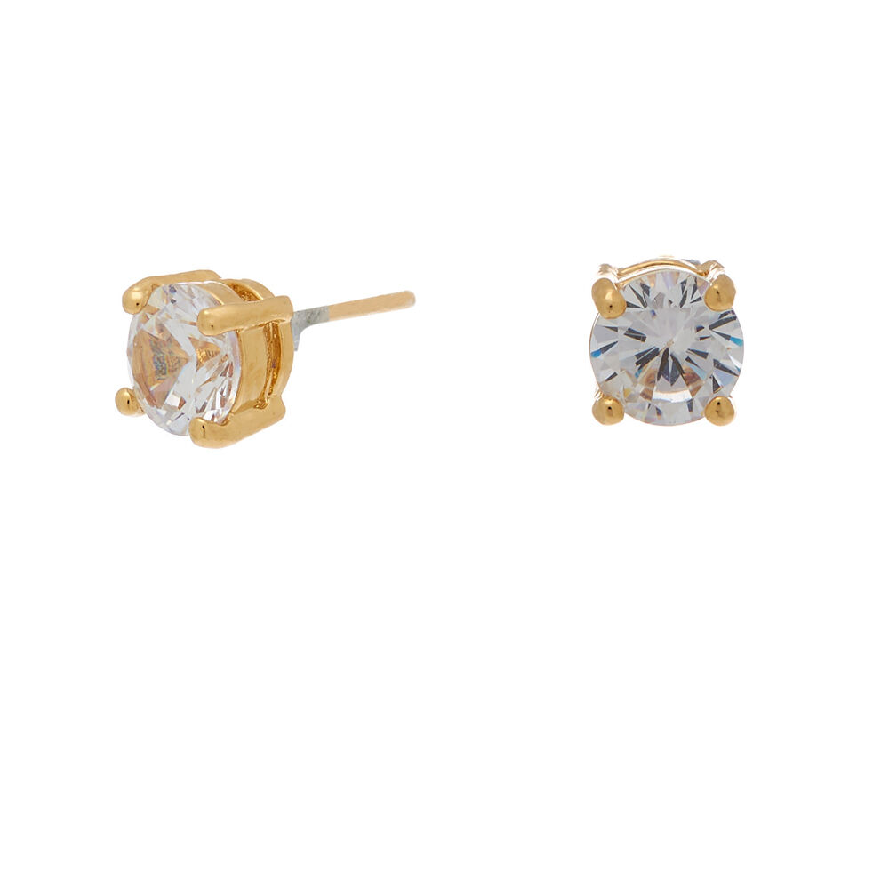 Claire's gold earrings outlet
