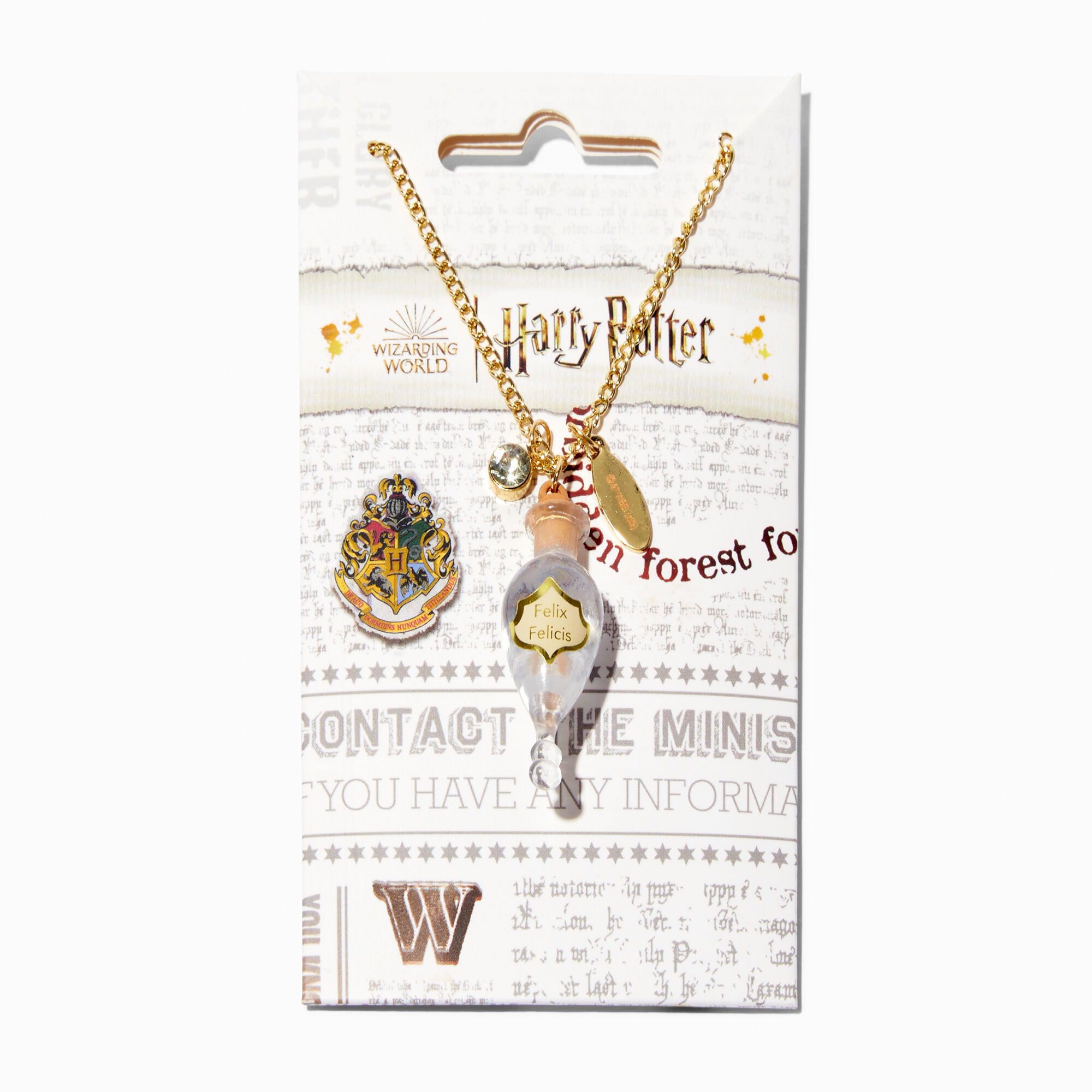 Harry potter potion necklace top