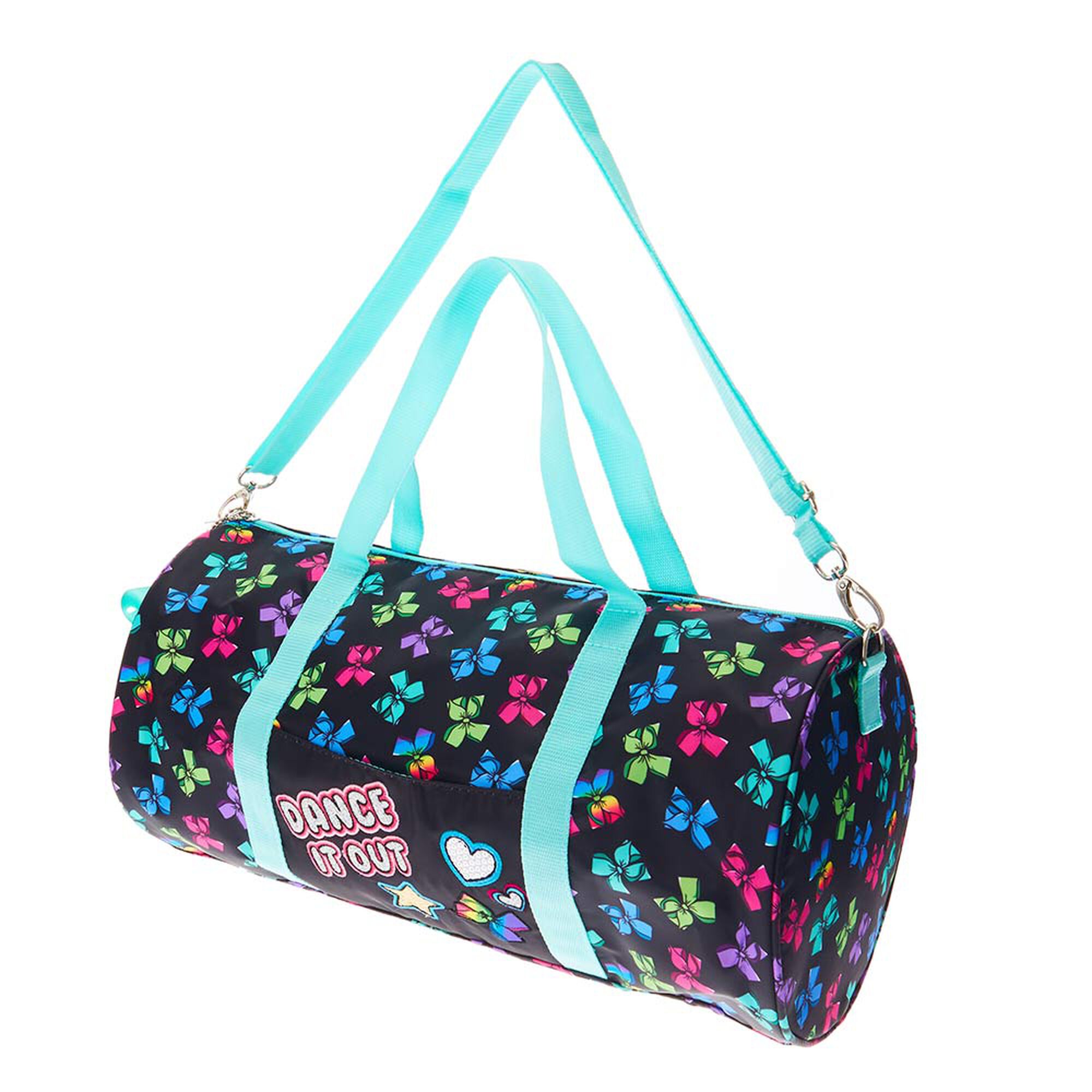 JoJo Siwa Rainbow Bow Duffel Bag | Claire's US