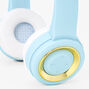 Baby Blue Bluetooth Headphones,