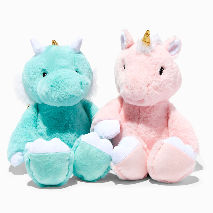 Squeeze With Love&trade; Super Stuffed 8&#39;&#39; Dragon &amp; Unicorn Plush Toy - Styles May Vary,