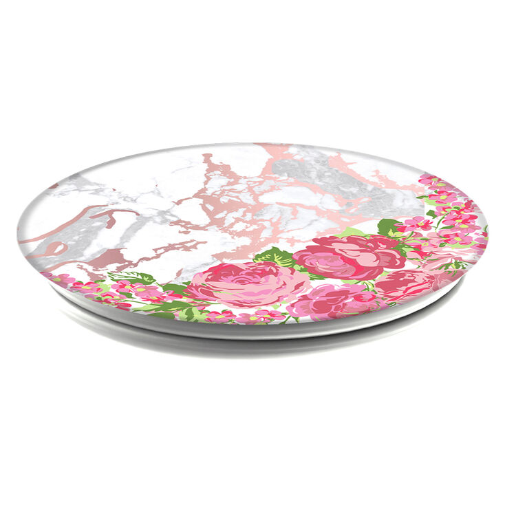 Floral Marble PopSocket,