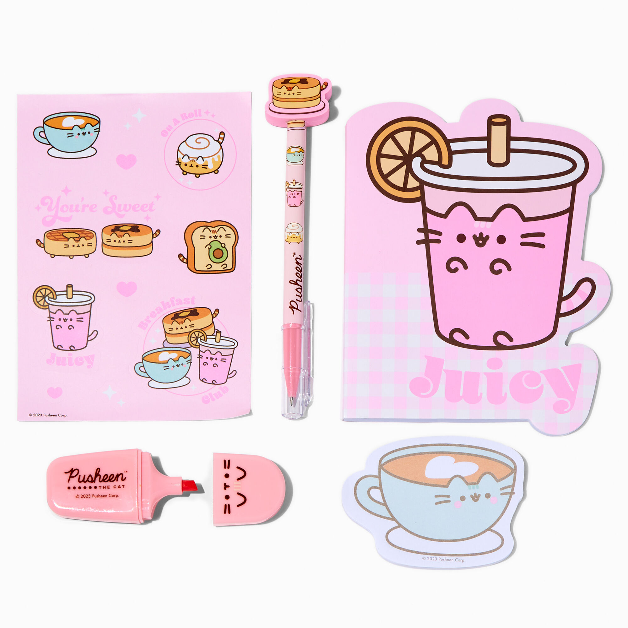 Pusheen® Breakfast Club Stationery Set,