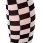 Chequered Over The Knee Socks,
