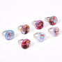 Lot de 7&nbsp;boucles d&#39;oreille autocollantes et bagues La Reine des Neiges 2 &copy;Disney,