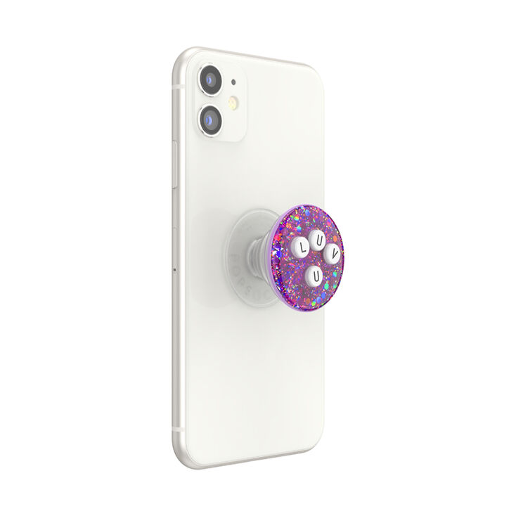 PopSockets&reg; PopGrip - Alphabet Soup LUV U,
