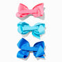 Claire&#39;s Club Mermaid Loopy Bow Hair Clips - 3 Pack,