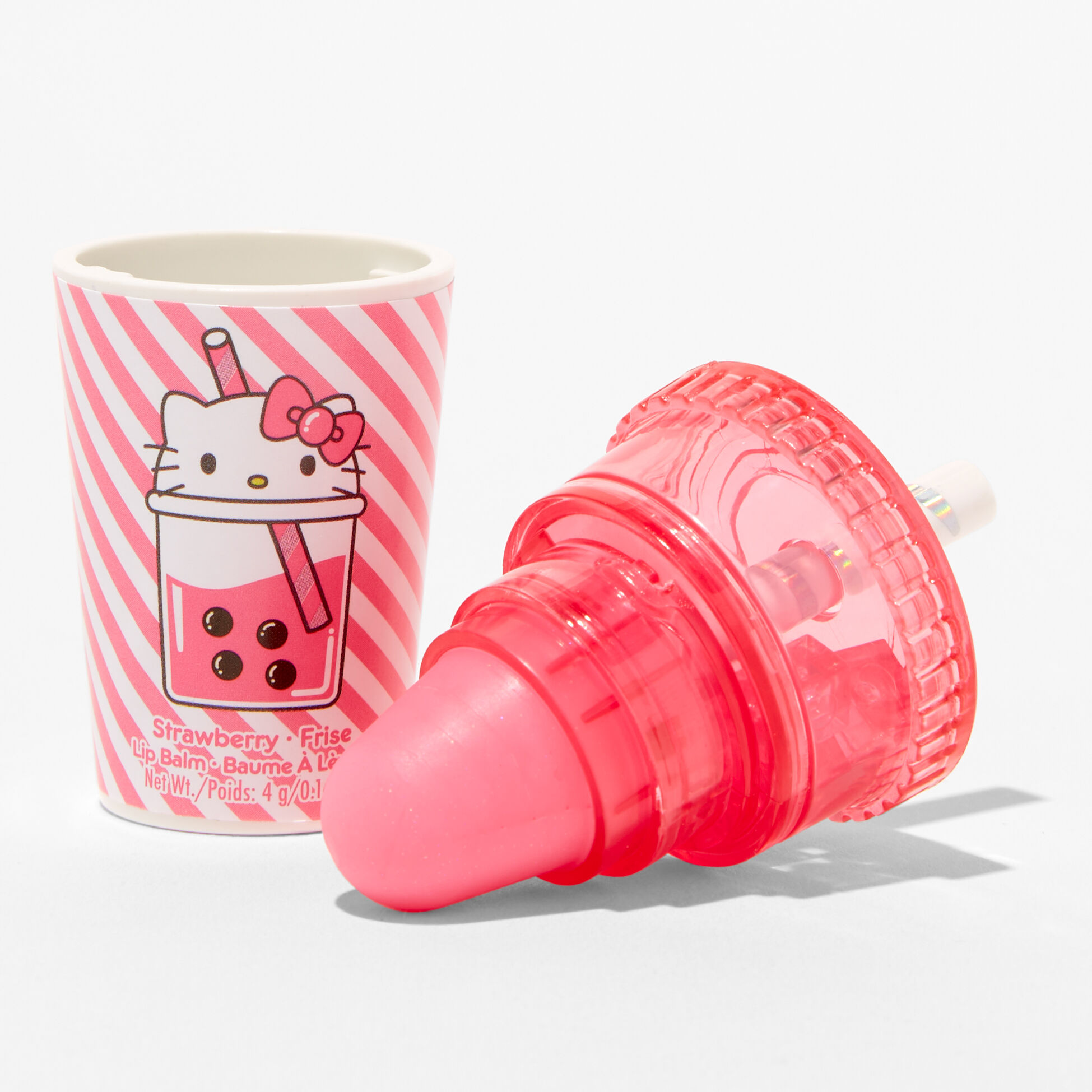 Hello Kitty® And Friends Boba Tea Lip Balm - Strawberry,