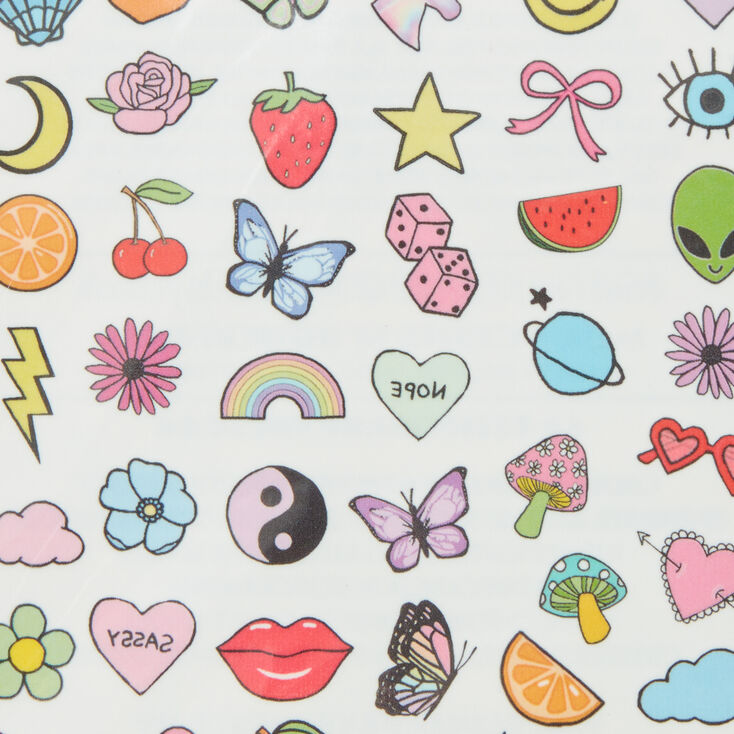 INKED2 Nostalgia Pack Temporary Tattoos,
