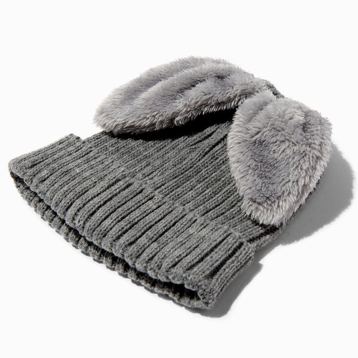 Furry Ears Beanie Hat | Claire's