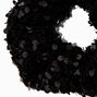 Black Sequin Hair Scrunchie,