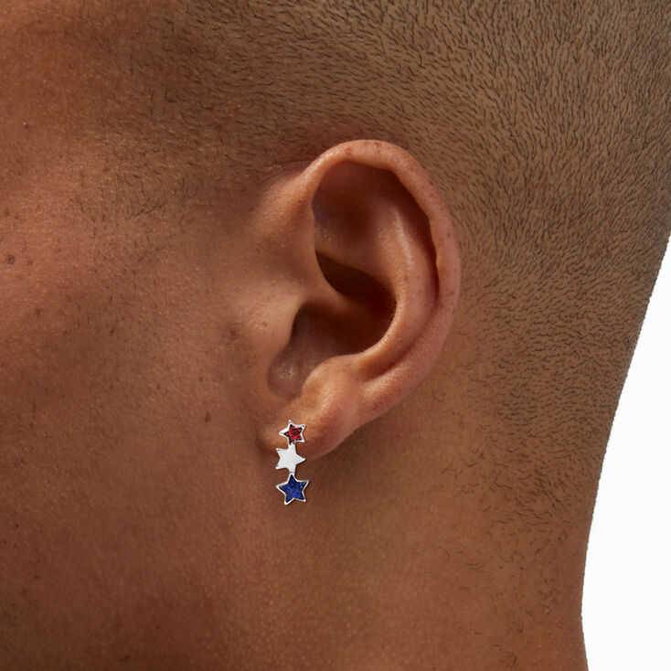 Red, White, &amp; Blue Shooting Stars Jewelry Set - 2 Pack,